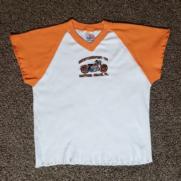 High Fever Biker Short/Crop Top - Picture 1 of 6